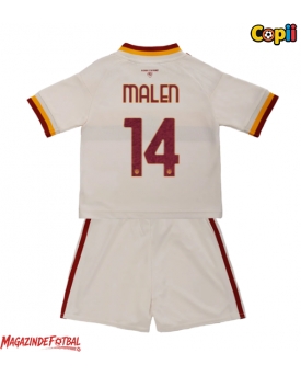 AS Roma Donyell Malen #14 Echipament de Fotbal Replică 2026-27 Copii Deplasare (+ Șorturi)